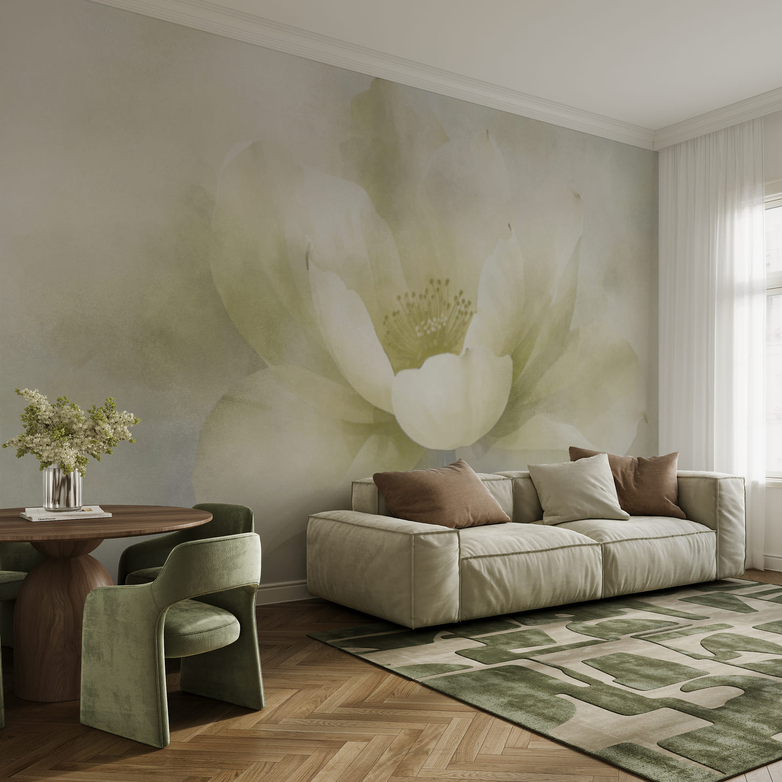 Delicate beauty in soft hues