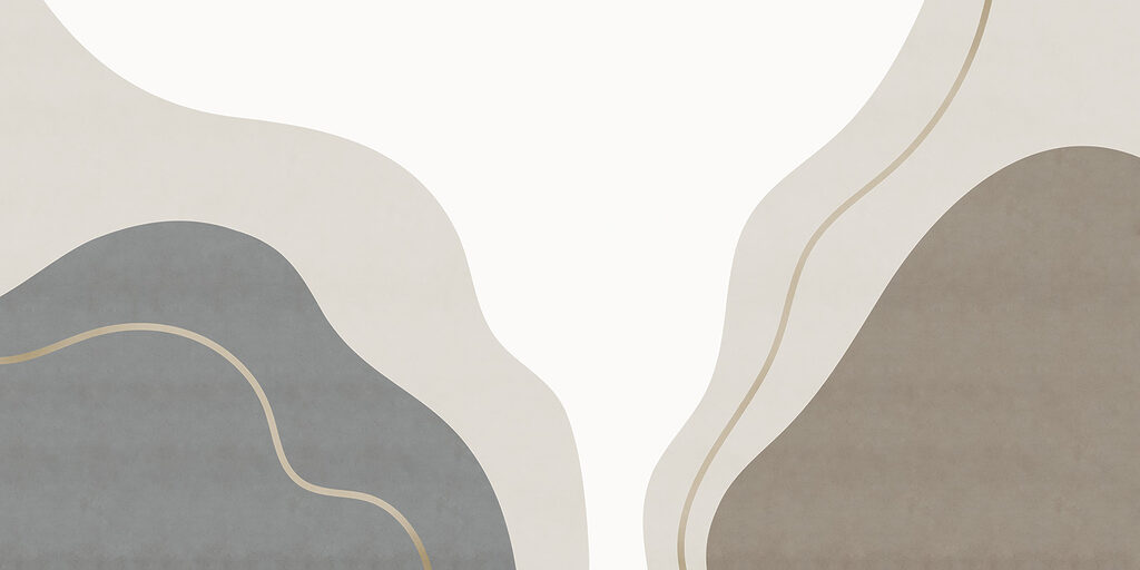 Smooth curves in soft neutral tones Smooth curves in soft neutral tones