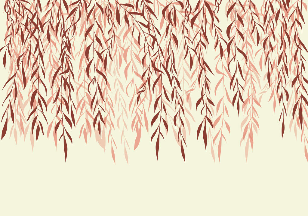 Delicate leaves in soft hues Delicate leaves in soft hues