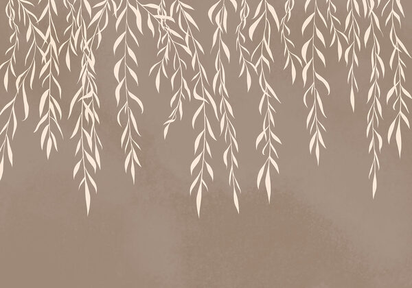 Delicate leaves draping gracefully down