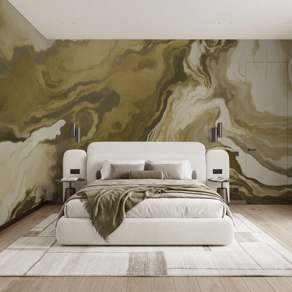 Abstract fluid art in earthy tones Abstract fluid art in earthy tones