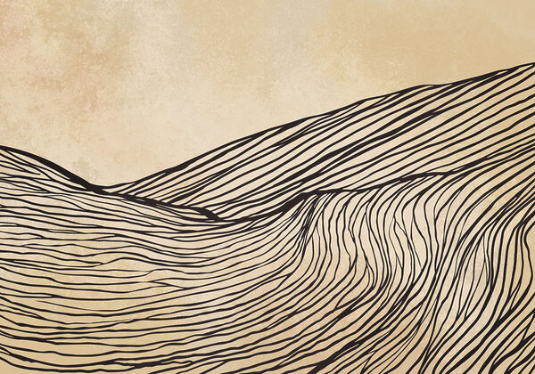 Drawing of a mountain Drawing of a mountain