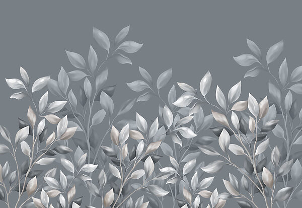 - Elegant foliage on soft background - Elegant foliage on soft background