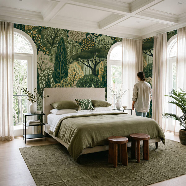 Wall mural Large group of trees (SKU: t01033) Wall mural Large group of trees (SKU: t01033)