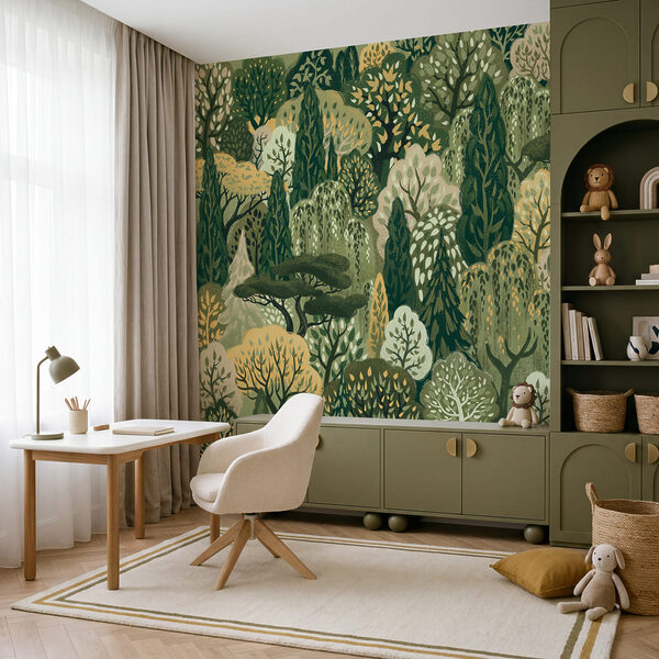 Wall mural Large group of trees (SKU: t01033) Wall mural Large group of trees (SKU: t01033)