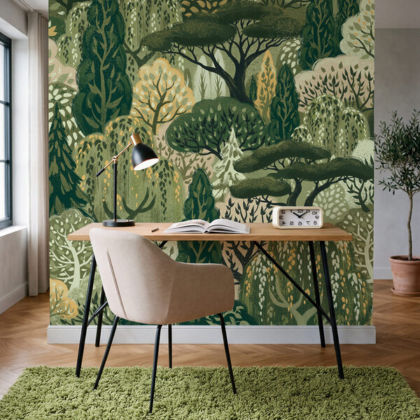 Wall mural Large group of trees (SKU: t01033) Wall mural Large group of trees (SKU: t01033)