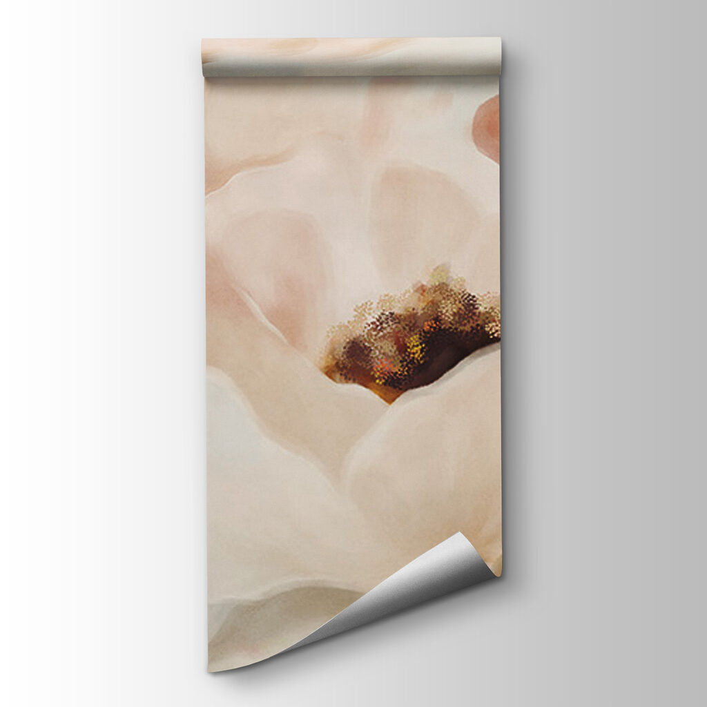 Wall mural Delicate blooms in soft hues (SKU: t01064) Wall mural Delicate blooms in soft hues (SKU: t01064)