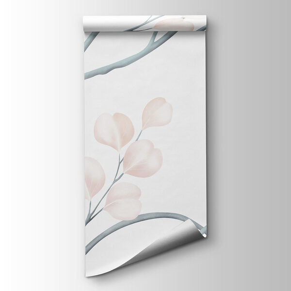 Wall mural Tree with white and brown leaves (SKU: t01115v3) Wall mural Tree with white and brown leaves (SKU: t01115v3)