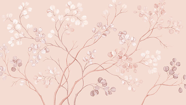 Wall mural Delicate floral pattern on soft background (SKU: t01115v4) Wall mural Delicate floral pattern on soft background (SKU: t01115v4)