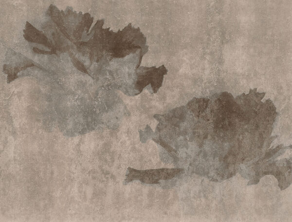 Wall mural Faded floral elegance on neutral background (SKU: t01118v1) Wall mural Faded floral elegance on neutral background (SKU: t01118v1)