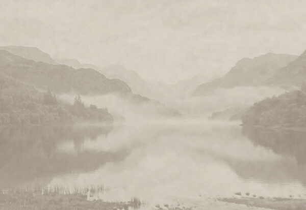 Wall mural Lake with mountains in the background (SKU: t01080) Wall mural Lake with mountains in the background (SKU: t01080)