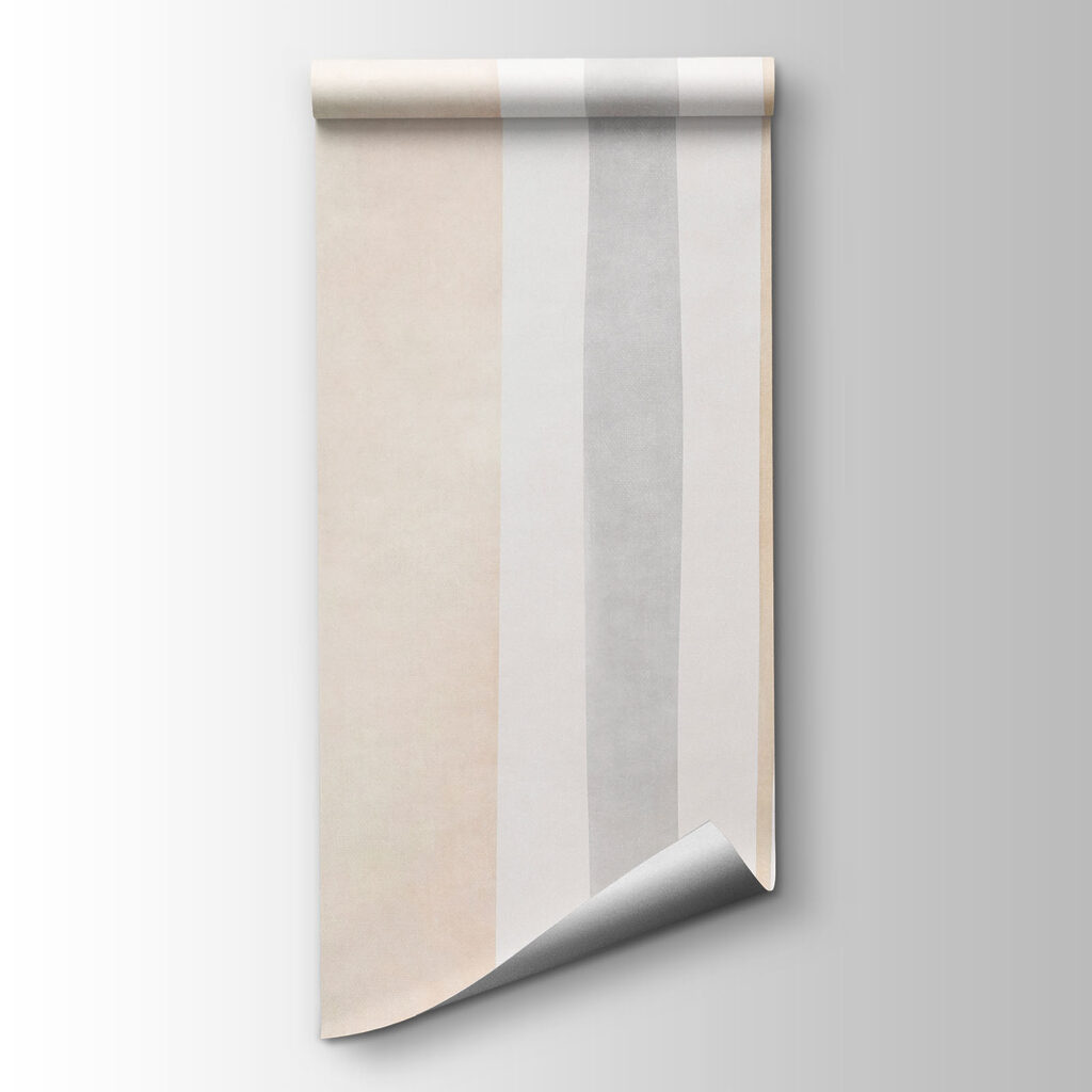 Wall mural Elegant neutral stripes for modern spaces (SKU: t01134)