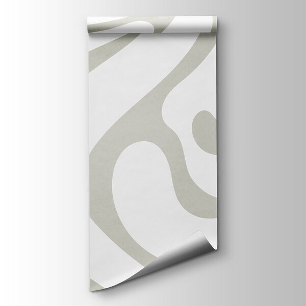Wall mural White and gray pattern (SKU: t01191) Wall mural White and gray pattern (SKU: t01191)