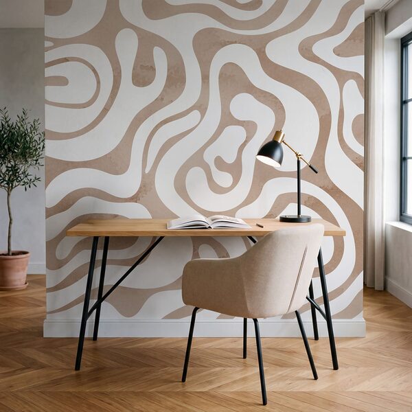 Wall mural White and pink pattern (SKU: t01191v1) Wall mural White and pink pattern (SKU: t01191v1)