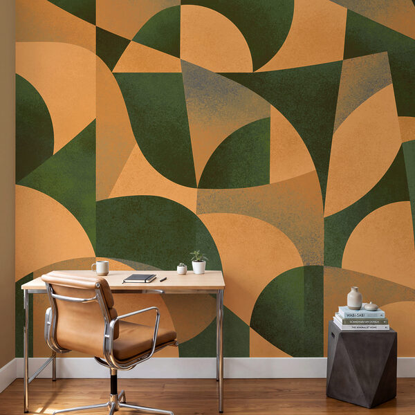 Wall mural Colorful pattern with different shapes (SKU: t01144v1)