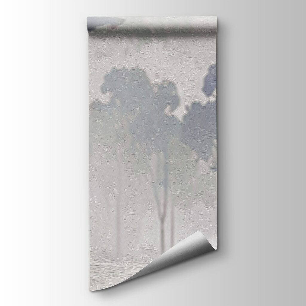 Wall mural Landscape of a lake with a house and trees (SKU: t01150) Wall mural Landscape of a lake with a house and trees (SKU: t01150)